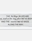The Best Things in Life Canvas