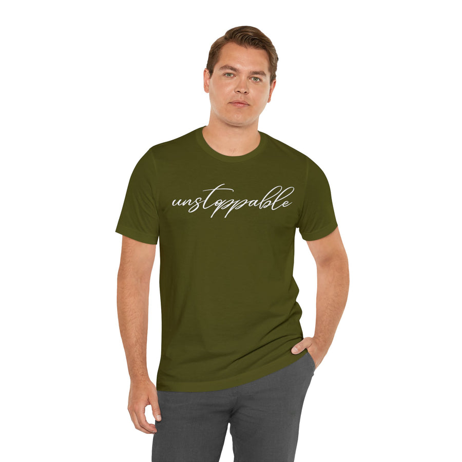 UNSTOPPABLE Unisex Jersey Short Sleeve Tee