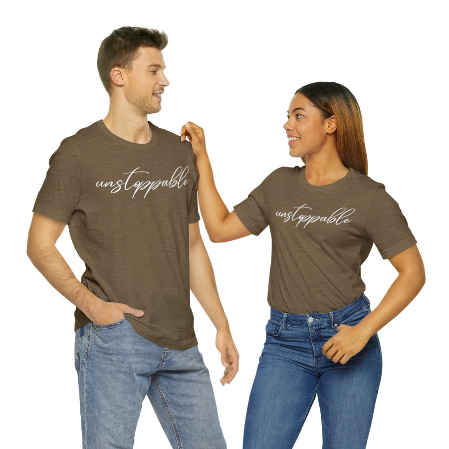 UNSTOPPABLE Unisex Jersey Short Sleeve Tee