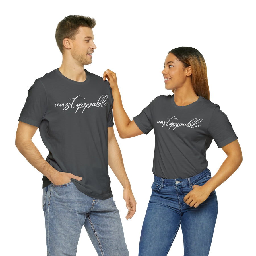 UNSTOPPABLE Unisex Jersey Short Sleeve Tee