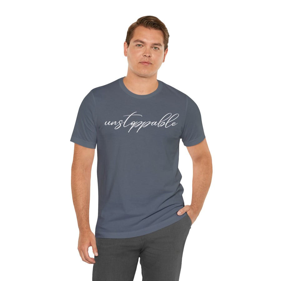 UNSTOPPABLE Unisex Jersey Short Sleeve Tee