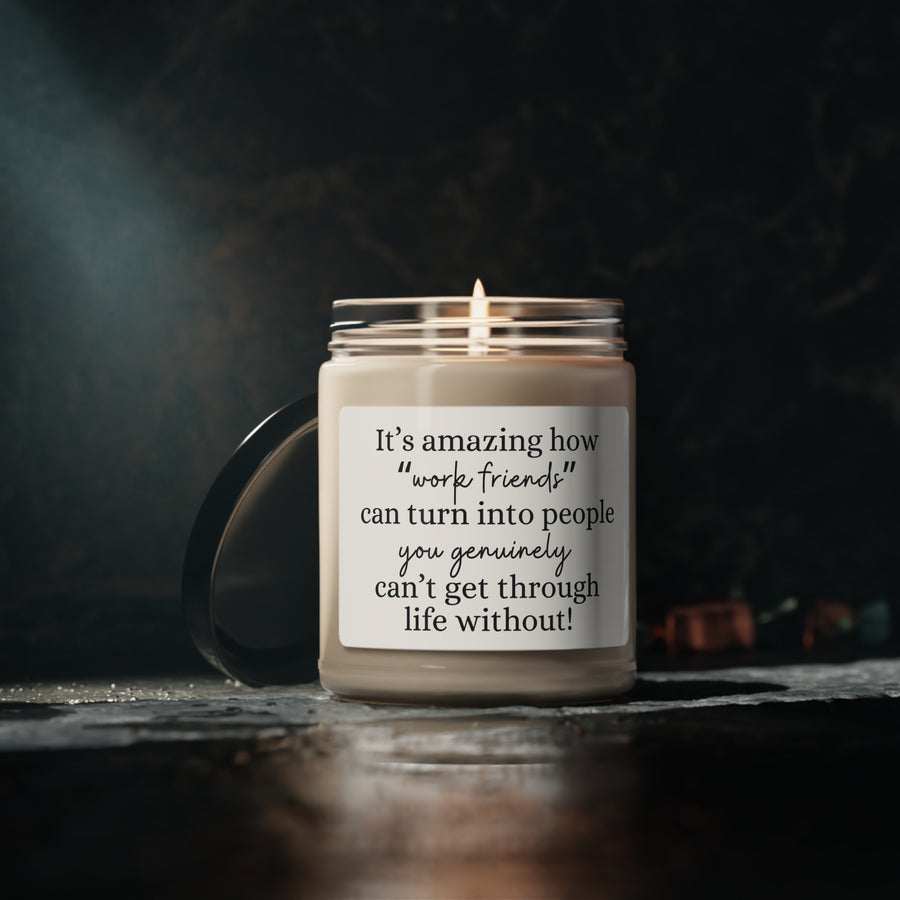 Work Friends Scented Soy Candle, 9oz