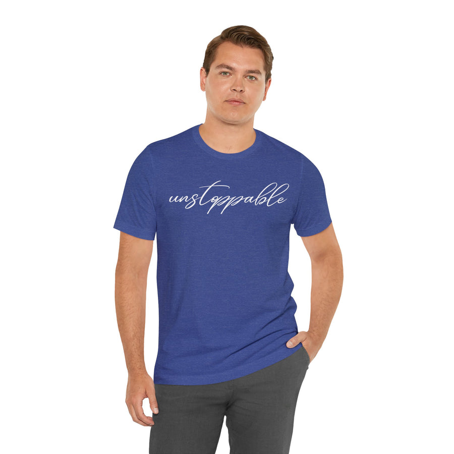 UNSTOPPABLE Unisex Jersey Short Sleeve Tee