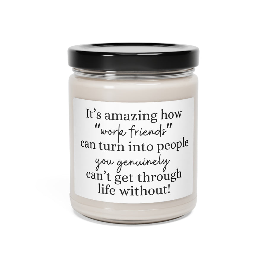 Work Friends Scented Soy Candle, 9oz