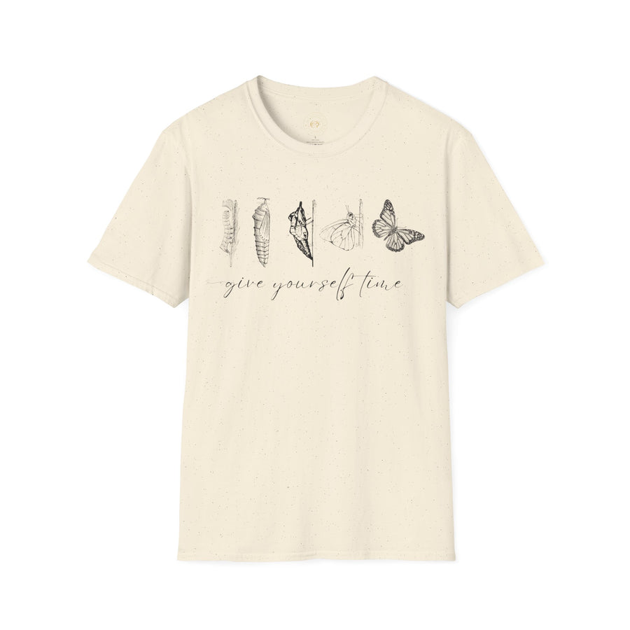 Give Yourself Time Inpirational Unisex Softstyle T-Shirt