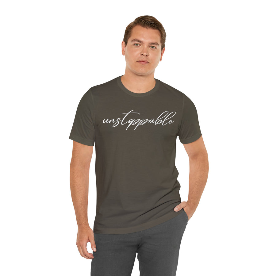 UNSTOPPABLE Unisex Jersey Short Sleeve Tee