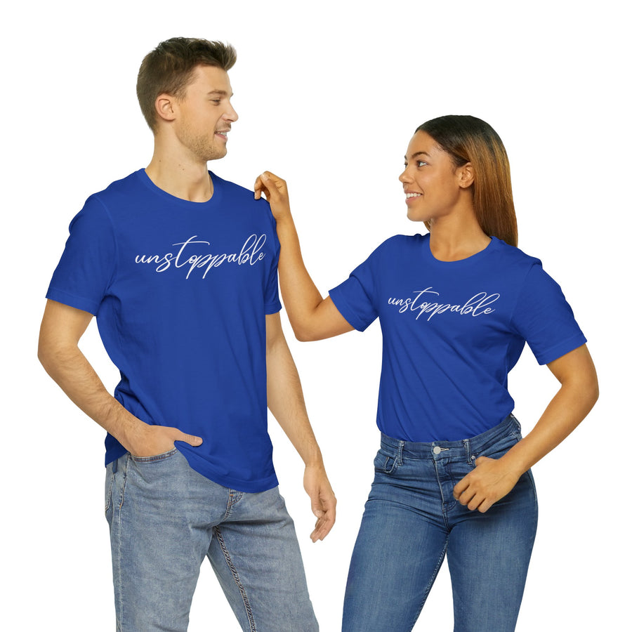 UNSTOPPABLE Unisex Jersey Short Sleeve Tee