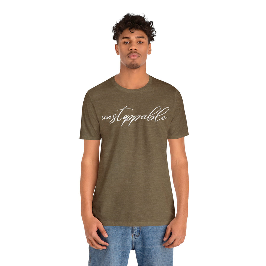 UNSTOPPABLE Unisex Jersey Short Sleeve Tee