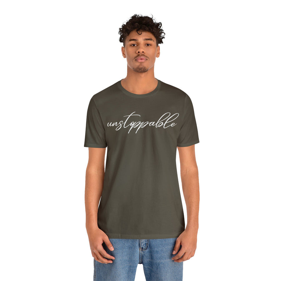 UNSTOPPABLE Unisex Jersey Short Sleeve Tee