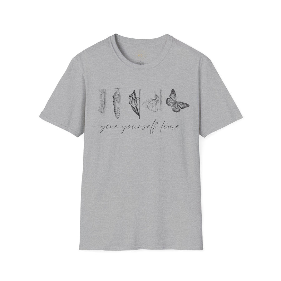 Give Yourself Time Inpirational Unisex Softstyle T-Shirt