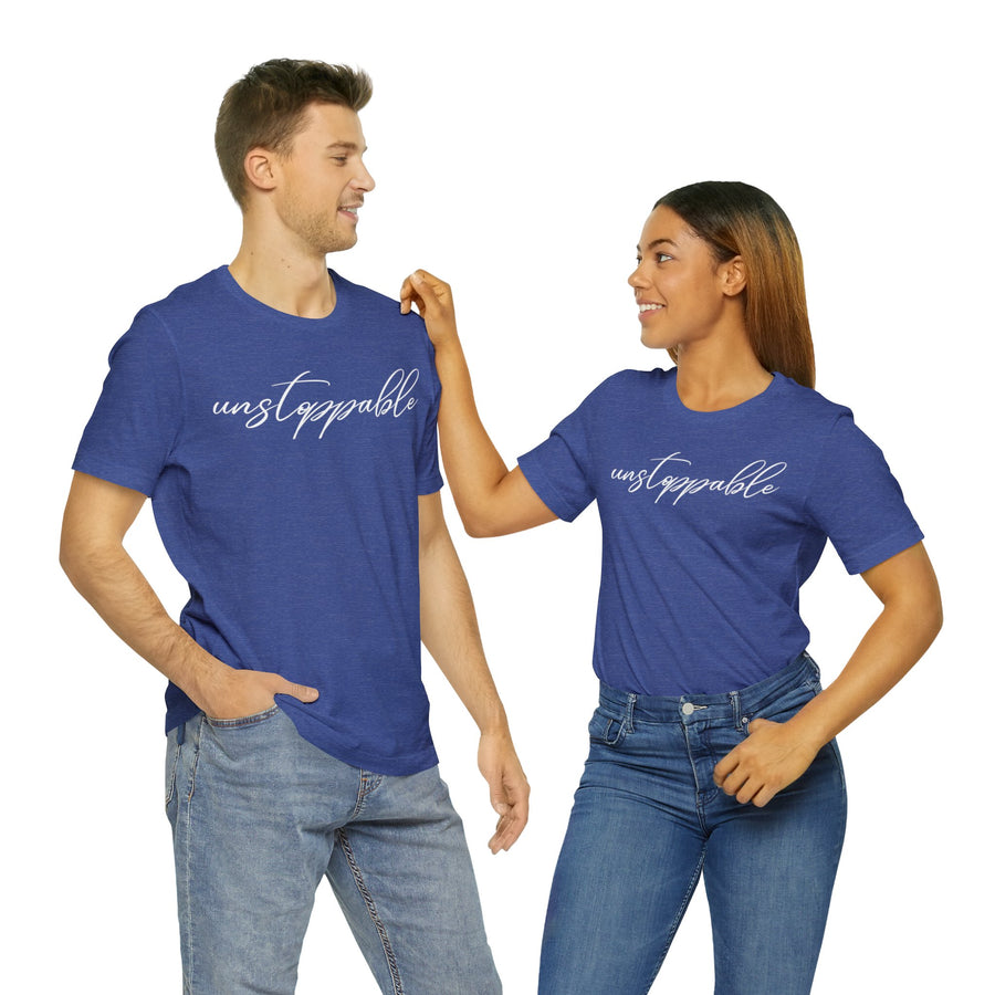UNSTOPPABLE Unisex Jersey Short Sleeve Tee