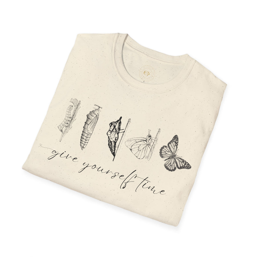 Give Yourself Time Inpirational Unisex Softstyle T-Shirt