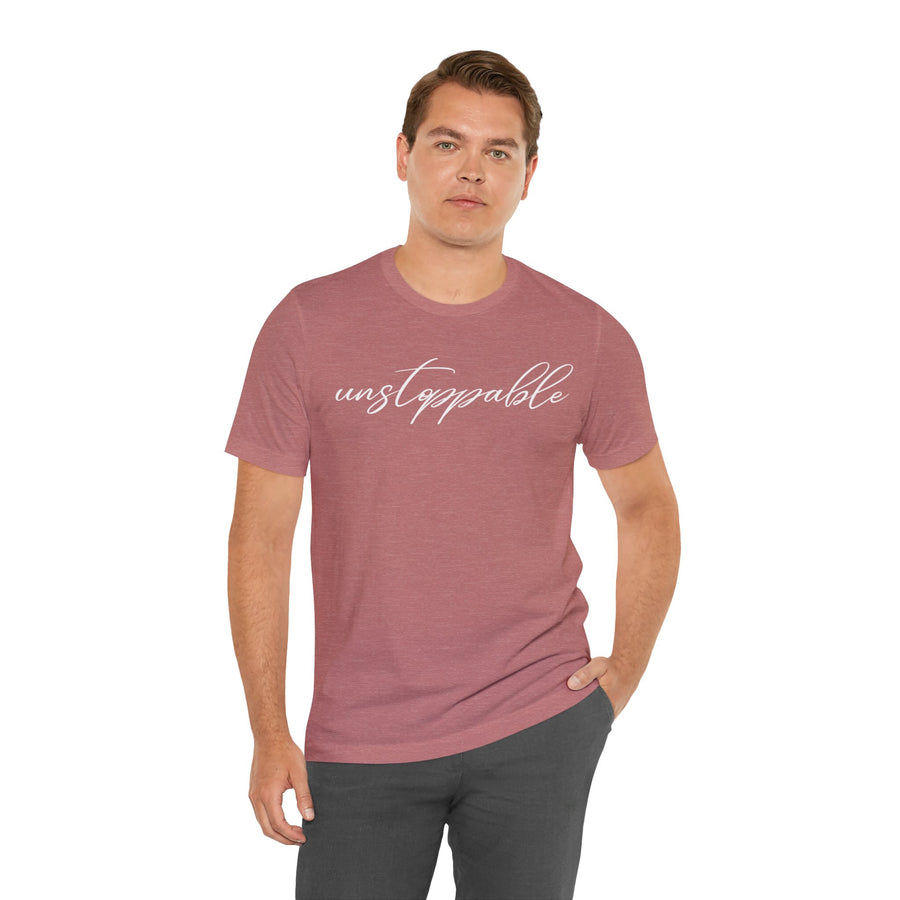 UNSTOPPABLE Unisex Jersey Short Sleeve Tee