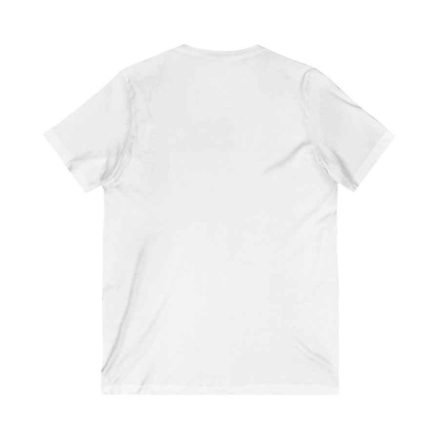 Give Yourself Time Inspirational Unisex Jersey Short Sleeve V-Neck Tee