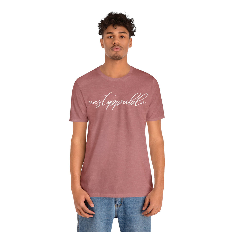 UNSTOPPABLE Unisex Jersey Short Sleeve Tee