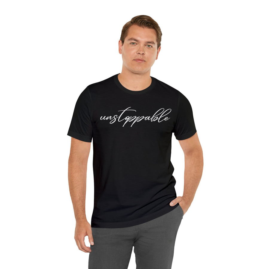 UNSTOPPABLE Unisex Jersey Short Sleeve Tee