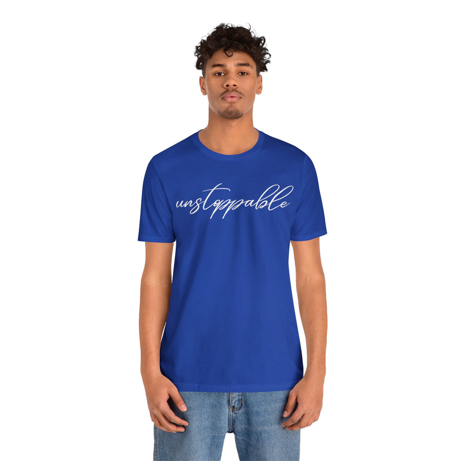 UNSTOPPABLE Unisex Jersey Short Sleeve Tee