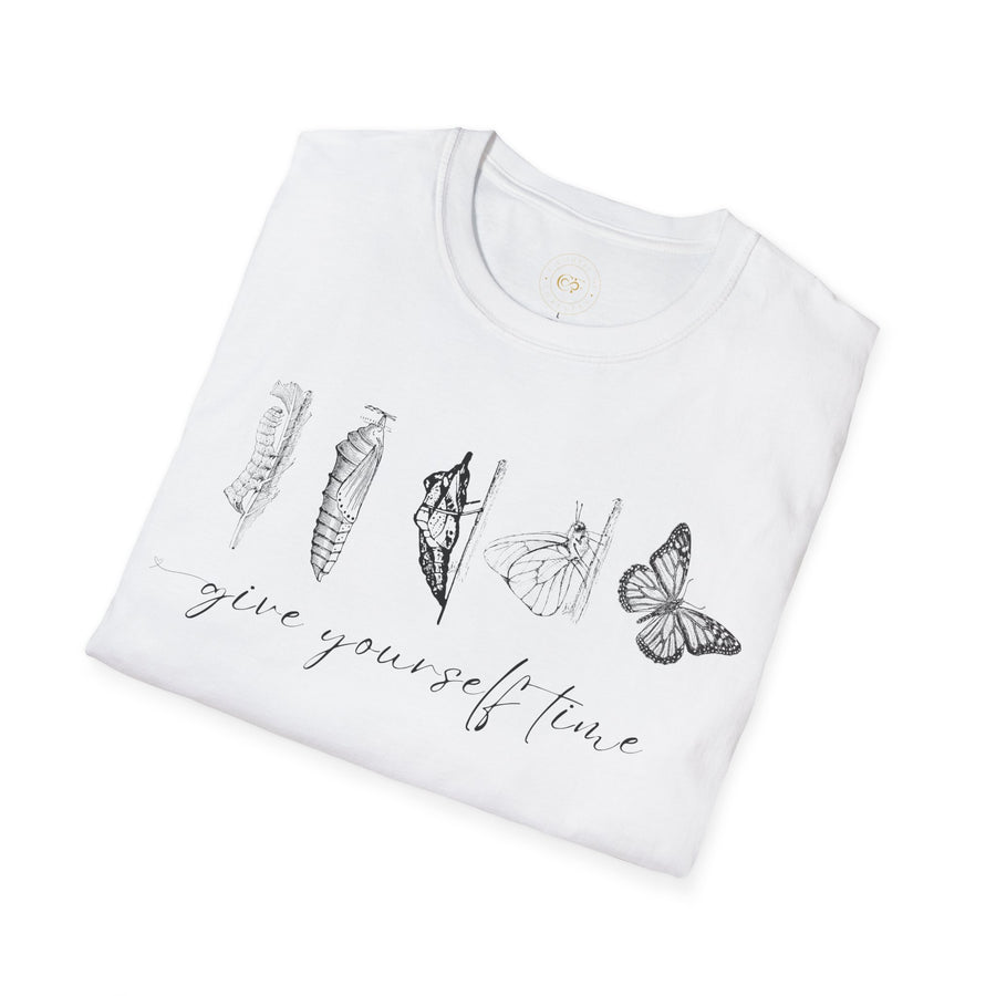 Give Yourself Time Inpirational Unisex Softstyle T-Shirt