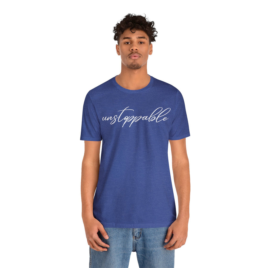 UNSTOPPABLE Unisex Jersey Short Sleeve Tee