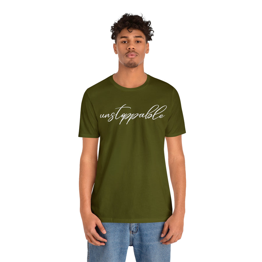 UNSTOPPABLE Unisex Jersey Short Sleeve Tee