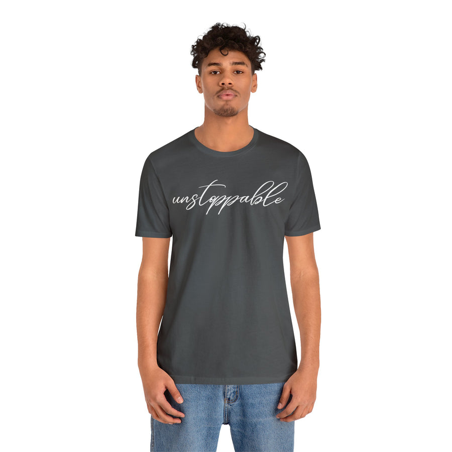 UNSTOPPABLE Unisex Jersey Short Sleeve Tee