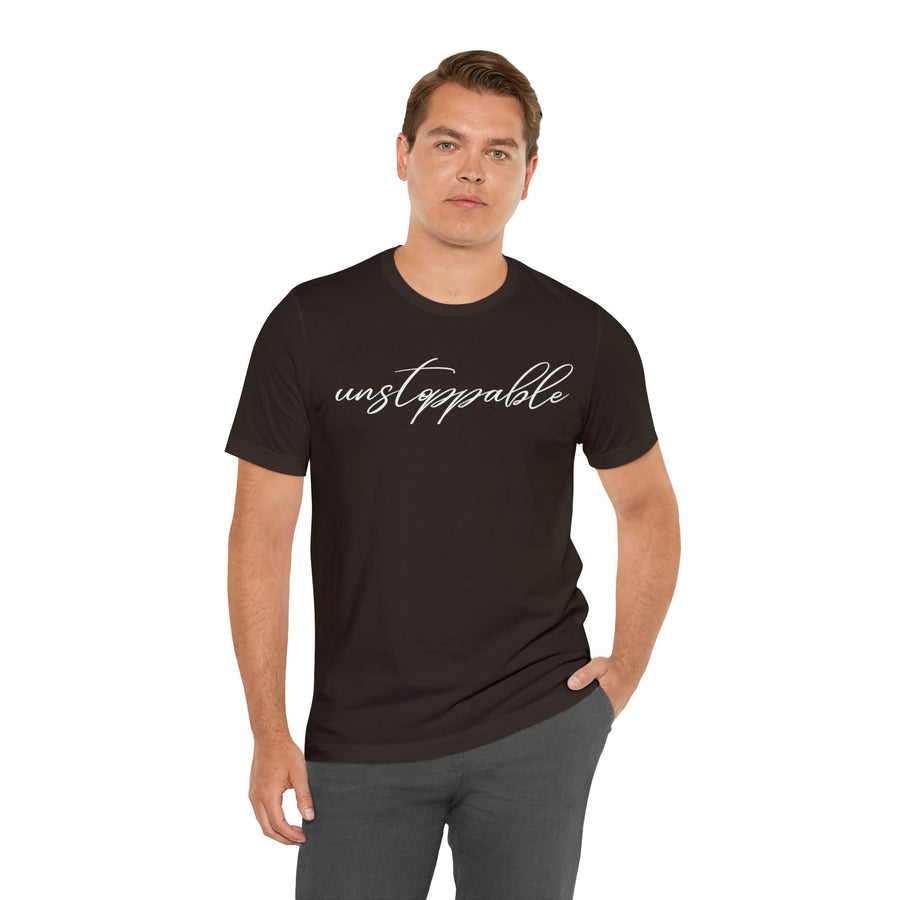 UNSTOPPABLE Unisex Jersey Short Sleeve Tee