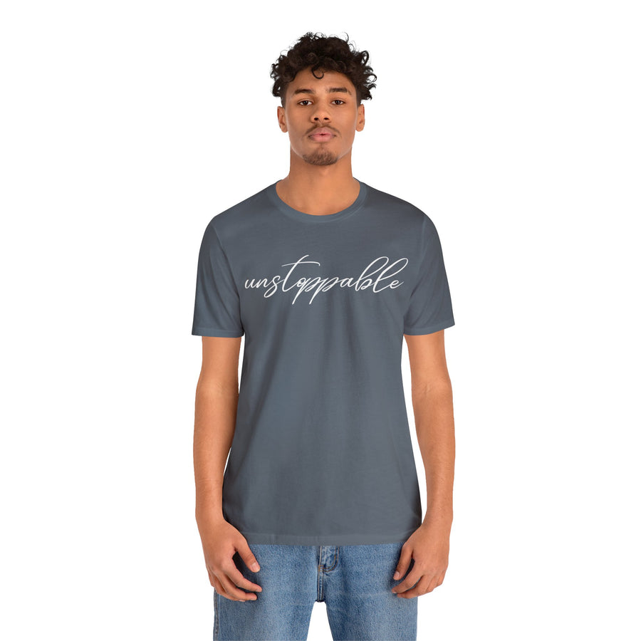 UNSTOPPABLE Unisex Jersey Short Sleeve Tee