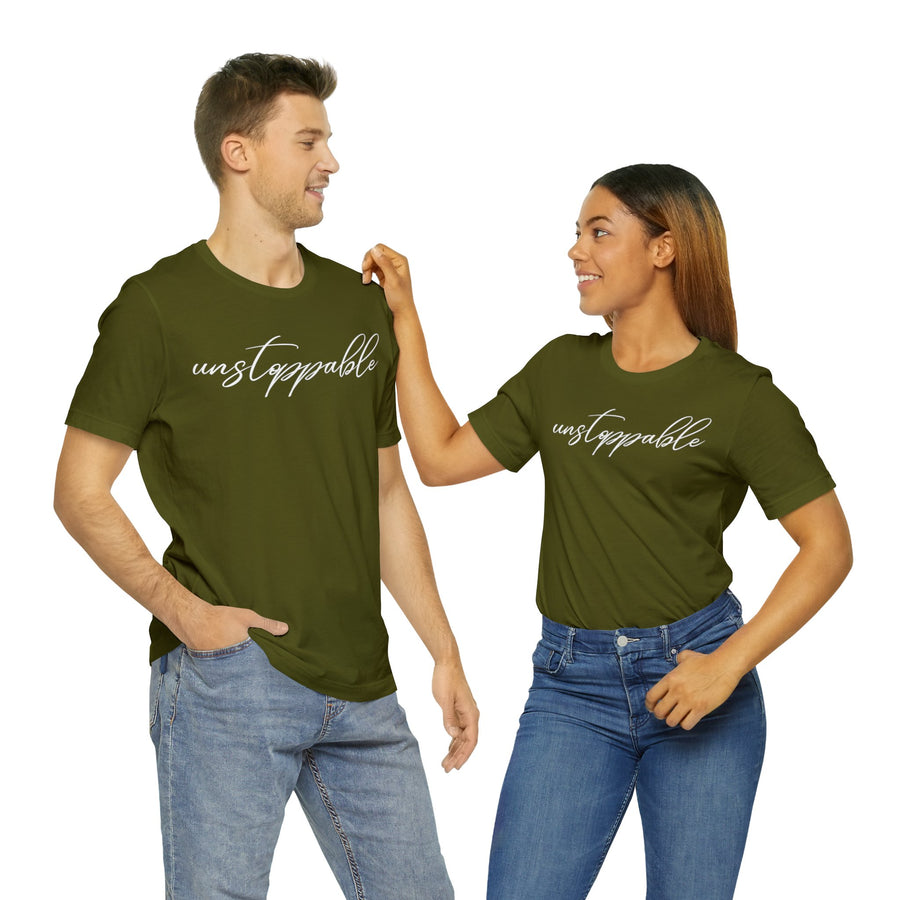 UNSTOPPABLE Unisex Jersey Short Sleeve Tee