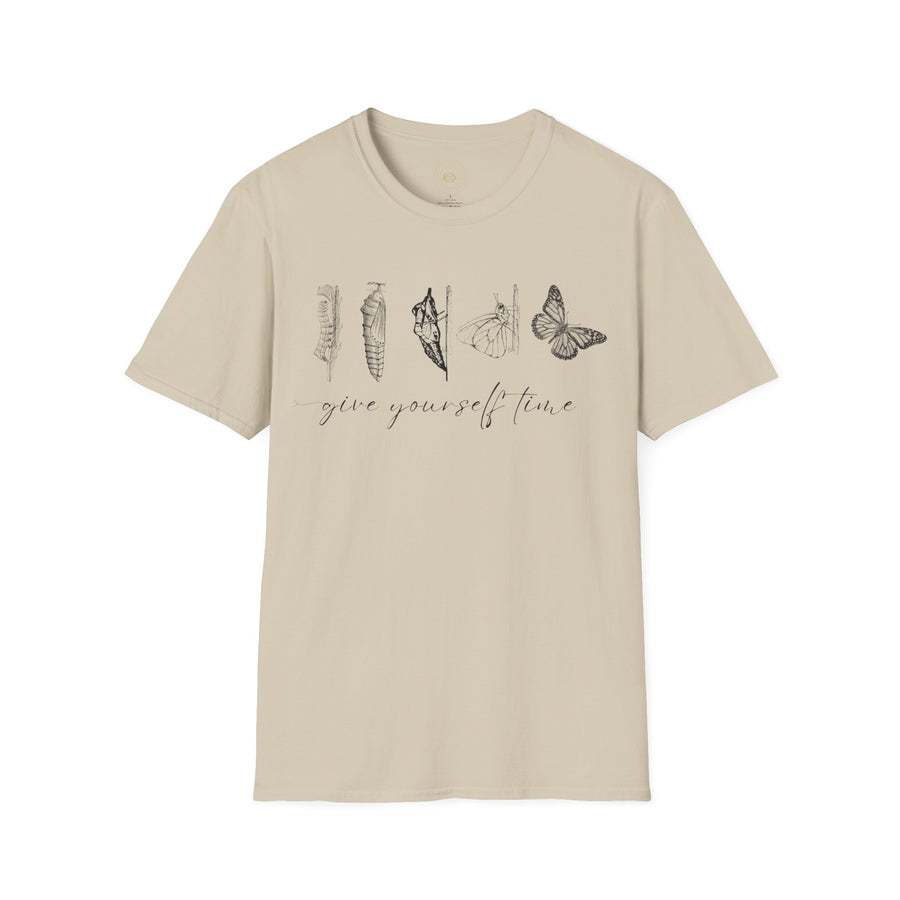 Give Yourself Time Inpirational Unisex Softstyle T-Shirt