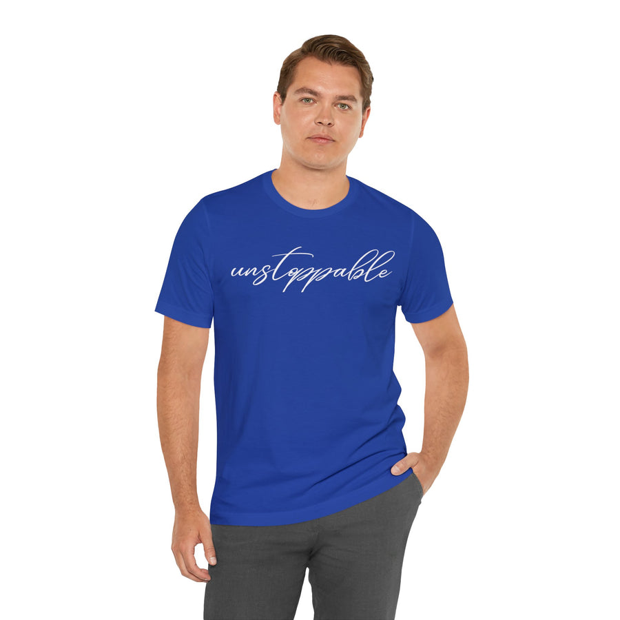 UNSTOPPABLE Unisex Jersey Short Sleeve Tee