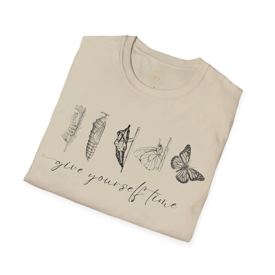 Give Yourself Time Inpirational Unisex Softstyle T-Shirt