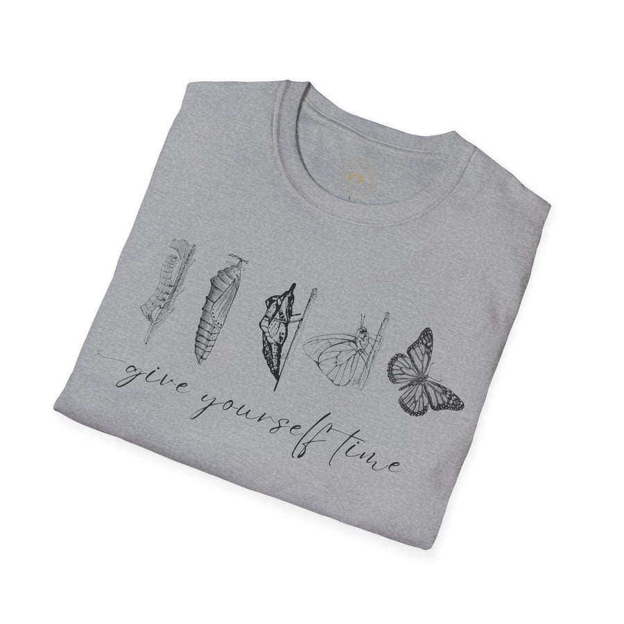 Give Yourself Time Inpirational Unisex Softstyle T-Shirt