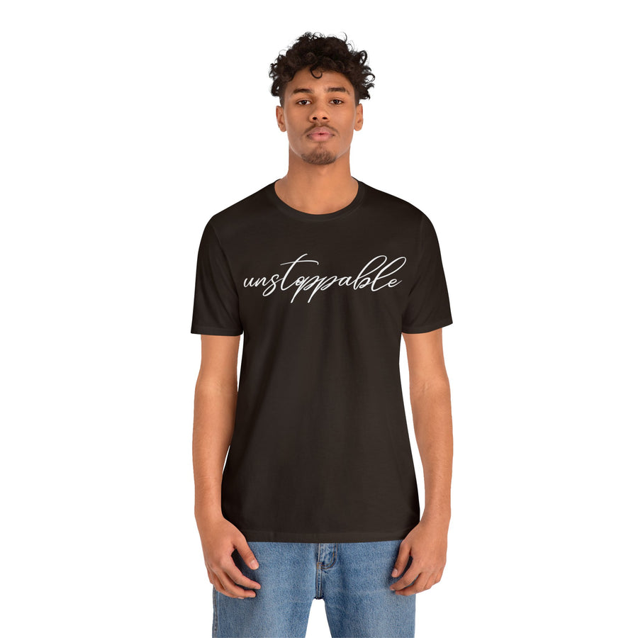 UNSTOPPABLE Unisex Jersey Short Sleeve Tee