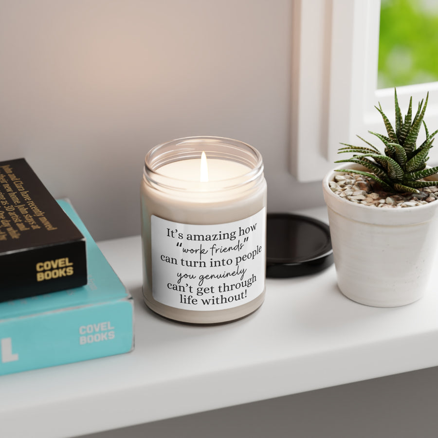 Work Friends Scented Soy Candle, 9oz