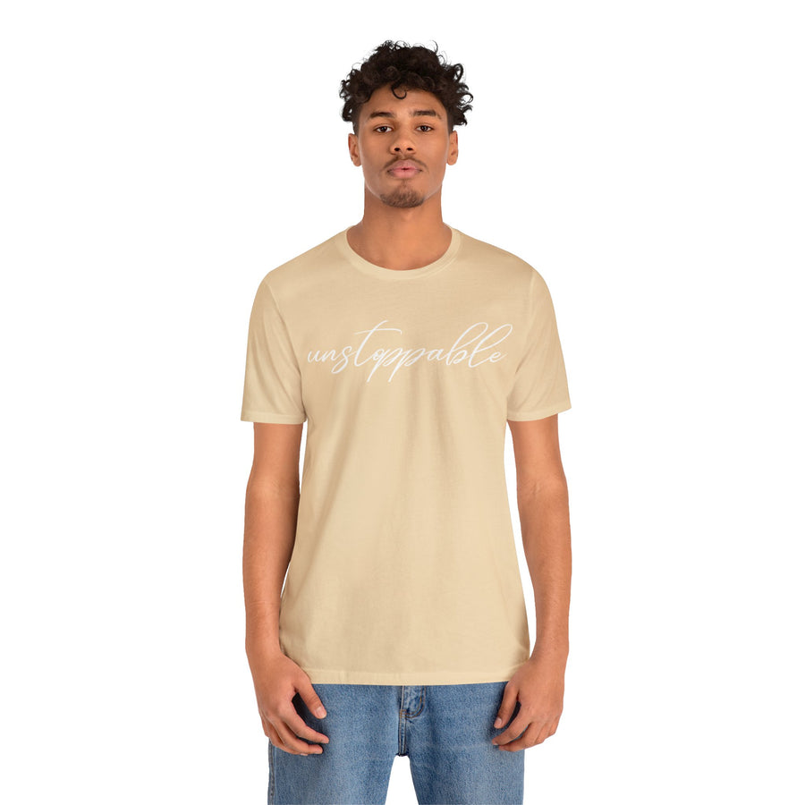 UNSTOPPABLE Unisex Jersey Short Sleeve Tee