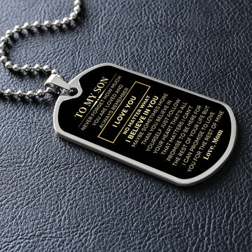 My Son | Believe in You (Dog Tag)