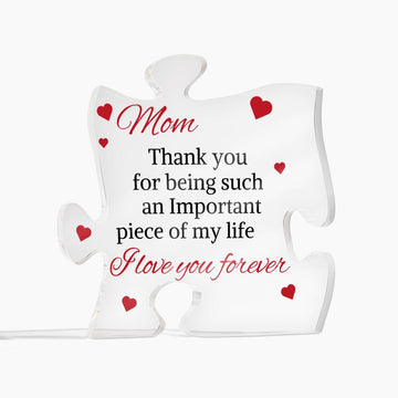 Acrylic Heartwarming Mom Puzzle