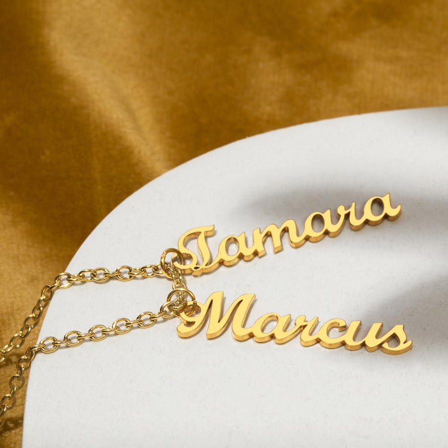 We'll be Friends Unitl We Are Old | Customize Name Necklace